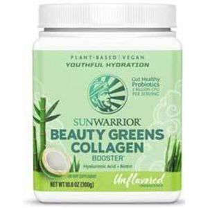 Sunwarrior - Beauty Greens Collagen Booster - Naturel - 300 G