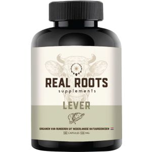 Real Roots - Runderlever - 180 Caps - 500mg