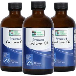 Green Pasture - Gefermenteerde Levertraan - 180 ml