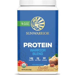 Sunwarrior - Warrior Blend - Chocolade Pindakaas - 750g - OPRUIMING