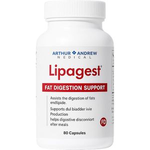 Lipagest® (180 Capsules) | Geavanceerd Lipase-enzymcomplex Voor Vetvertering En Opname - Arthur Andrew