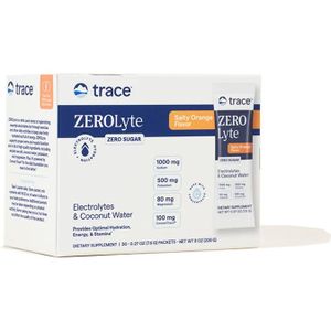Trace Minerals - ZEROLyte - Salty Orange - 30 Sachets