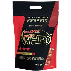 Stacker 100% Whey zak 2000gr Chocolade en Hazelnoot