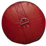Super Pro Leather Punch Bag Gigantor Zwart/Rood 138x42 cm