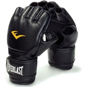 Everlast MMA Handschoenen Met Duim Zwart