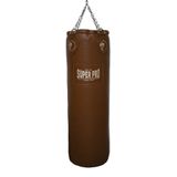 Super Pro Leather Punch Bag Classic Bruin 122x40 cm