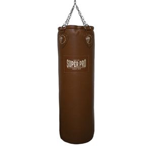 Super Pro Leather Punch Bag Classic Bruin 122x40 cm