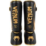 Venum Challenger Standup Shin Guards- Black/Gold - XL