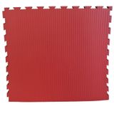 Puzzelmat 100 x 100 x 4 cm Zwart/rood