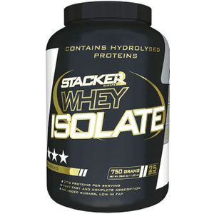 Stacker Whey Isolate Aardbei 750gram