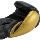 Super Pro Combat Gear ACE (kick)bokshandschoenen Zwart/Goud 12oz