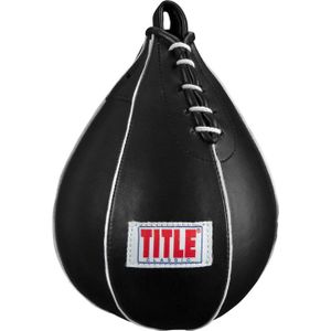 Title Classic Speedbal 15x23 cm Zwart/Wit