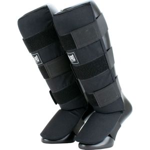 Super Pro Combat Gear Scheenbeschermer Savior Zwart/Wit