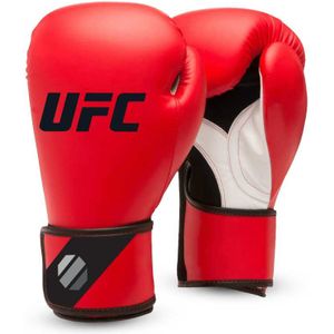 UFC Training (kick)bokshandschoenen Rood/Zwart 8oz