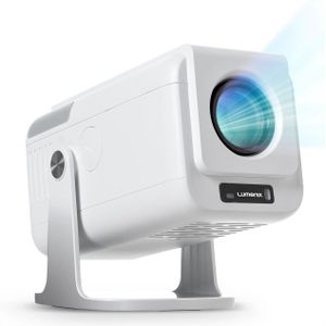 Lumenix - NEO Mini Beamer - Wit - Full HD Projector - Android 13 - WiFi 6 - Bluetooth 5.0