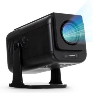 Lumenix - NEO Mini Beamer - Zwart - Full HD Smart Projector - Autofocus & 4D Keystone