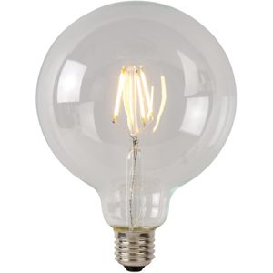 Lucide Bulb dimbare LED lamp 2700K E27 7W 9.5cm transparant