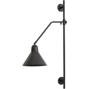 Nordal Buck verstelbare wandlamp zwart