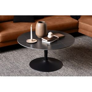 Noorlicht Gerlinde salontafel zwart keramiek 90x45cm