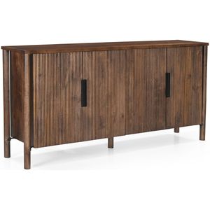 Livingfurn Beaunan dressoir mangohout 180cm bruin