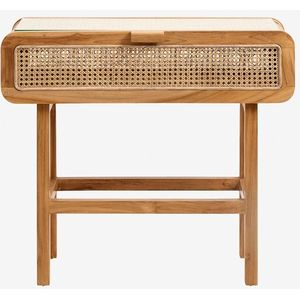 Nordal Merge sidetable rotan 90x35x80cm
