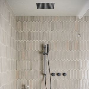 Saniclear Plus Pro inbouw regendouche met inbouw douchekop, glijstang en handdouche verouderd ijzer - gunmetal