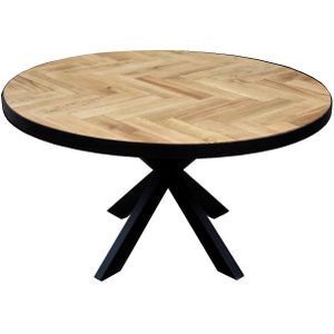 MD Interior Poera eettafel met visgraat 130cm