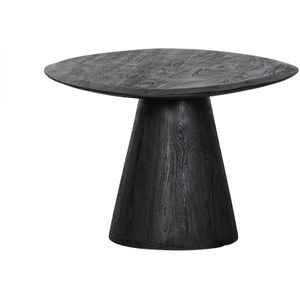 BePureHome Posture organische salontafel zwart hout 70x63x42cm