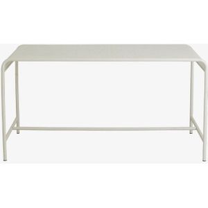 Nordal Brenta tuintafel wit 152x72x75cm