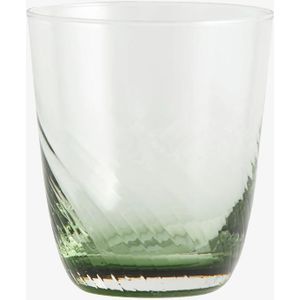 Nordal Garo 4 water glazen transparant met groen