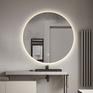 Saniclear Circle ronde spiegel 120cm met verlichting en spiegelverwarming