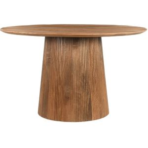 Livingfurn Salvator eettafel rond 130cm naturel