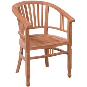 Livingfurn Betawi houten stoel naturel