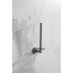 Saniclear Iron reserve toiletrolhouder verouderd ijzer - gunmetal