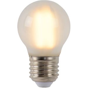 Lucide Bulb dimbare LED lamp 2700K E27 4W 4.5cm mat