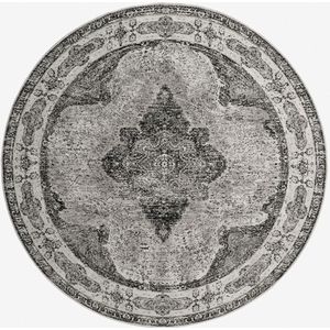 Nordal Venus karpet rond grijs 240cm