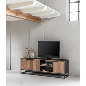 DTP Home Cosmo tv-meubel teakhout 165x40x55cm
