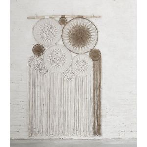 Must Living Boho wandpaneel macramé 120x195cm