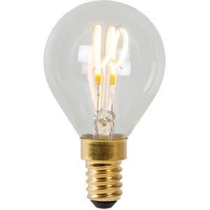 Lucide Bulb dimbare LED lamp 2700K E14 3W 4.5cm transparant