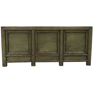 Livingfurn Icons groen dressoir elmhout 190x45x90cm