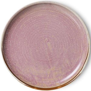 HKliving Chef Ceramics ontbijtbord rustic pink 20cm
