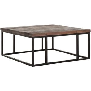 DTP Home Timber salontafel gemixt hout 80x80x35cm