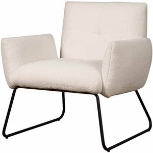 Tower Living Dante fauteuil teddy wit