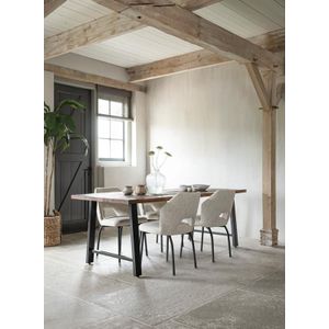 DTP Home Timber eettafel gemixt hout 225x90x78cm