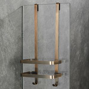 Saniclear Antique shampoohouder voor douchewand verouderd messing