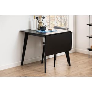 Cannoli Multifunctionele Scandinavische hangtafel, opklapbare wandtafel, ruimtebesparend, wandklaptafel voor terras, tuin, keuken, eetkamer, kantoor, 80 x 50 x 1,6 cm, wit