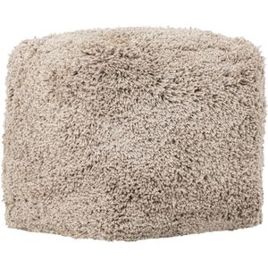 Must Living Celeste poef taupe 40x40cm