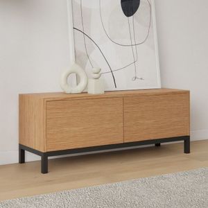 Livli Brisbane staand tv meubel 140cm naturel eiken