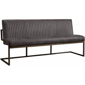 Tower Living Ferro eetkamerbank 185x65x85cm antraciet