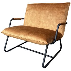 Livingfurn Rosalie fauteuil okergeel